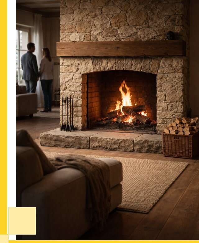 Открытые камины под ключ в Мирном от 151635 р. ЭриданМир