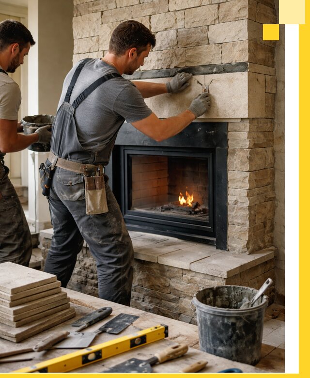 Проектирование и установка открытых каминов в Мирном