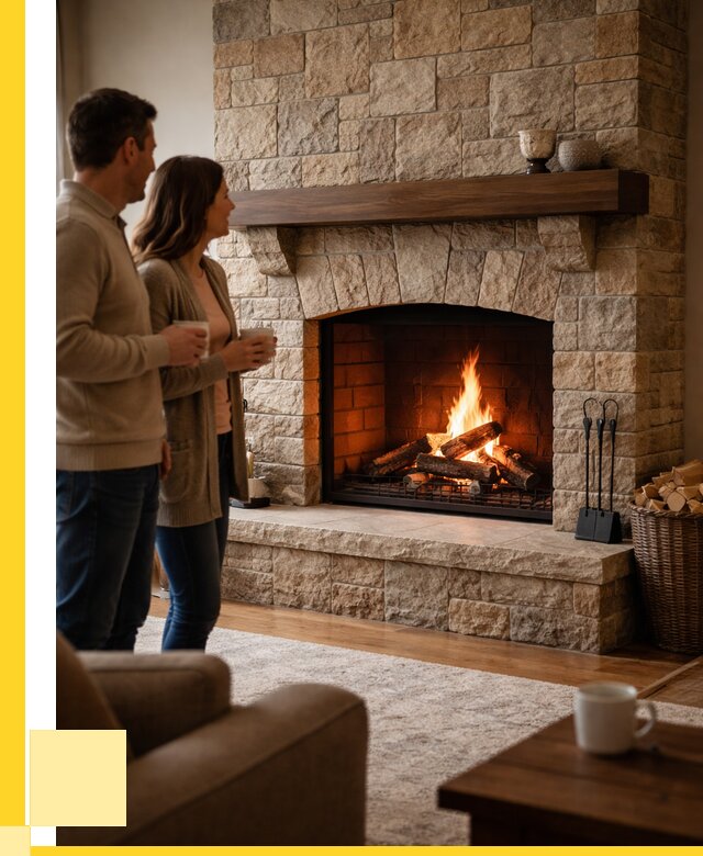 Каменные камины на заказ в Мирном от 181962 р. | ЭриданМир