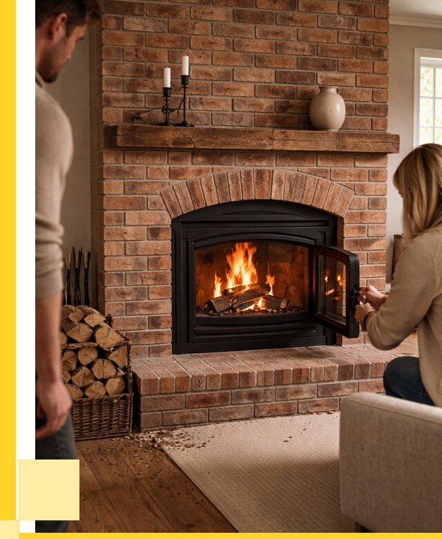 Кирпичные камины под ключ в Мирном от 151635 р. | ЭриданМир