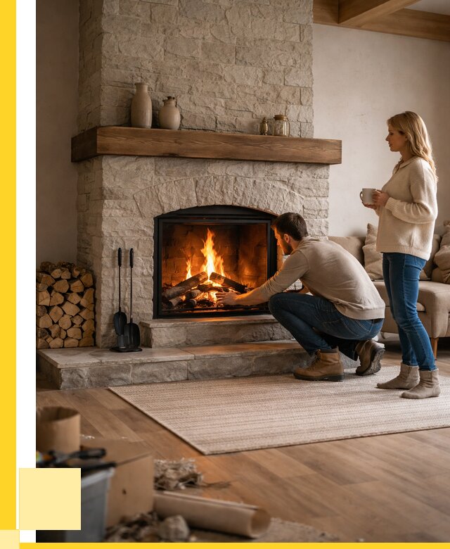 Камины для загородного дома в Мирном от 353815 р., ЭриданМир