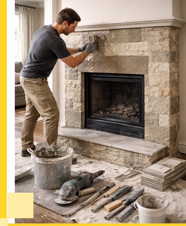 Ремонт каминов и печей в Мирном от 15164 р. | ЭриданМир