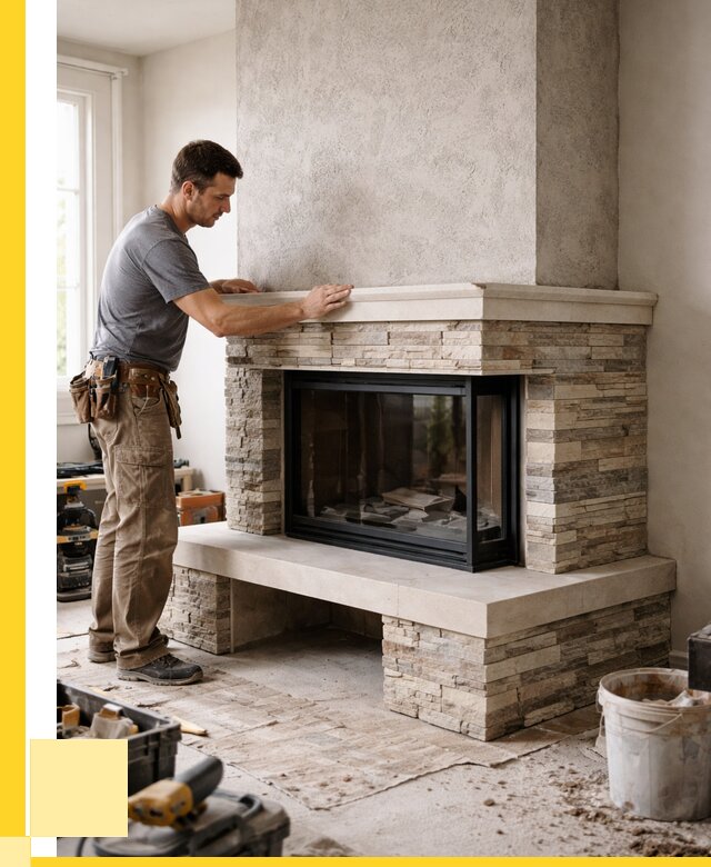 Изготовление каминов под ключ в Мирном от 151635 р. | ЭриданМир