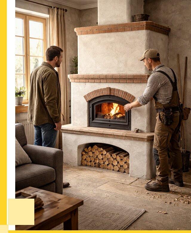 Печи камины в Мирном: кирпичные, изразцовые от 60654 р. | ЭриданМир