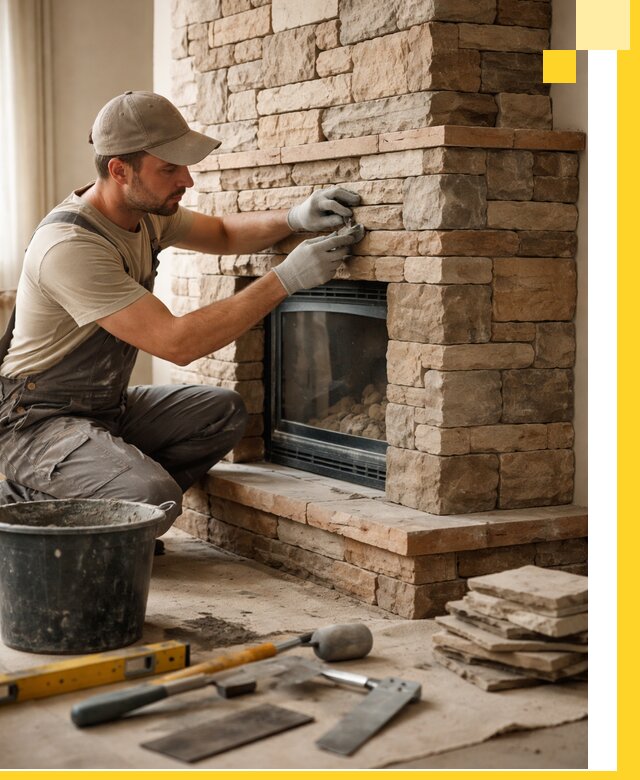 Проектирование и установка печей-каминов под ключ в Мирном