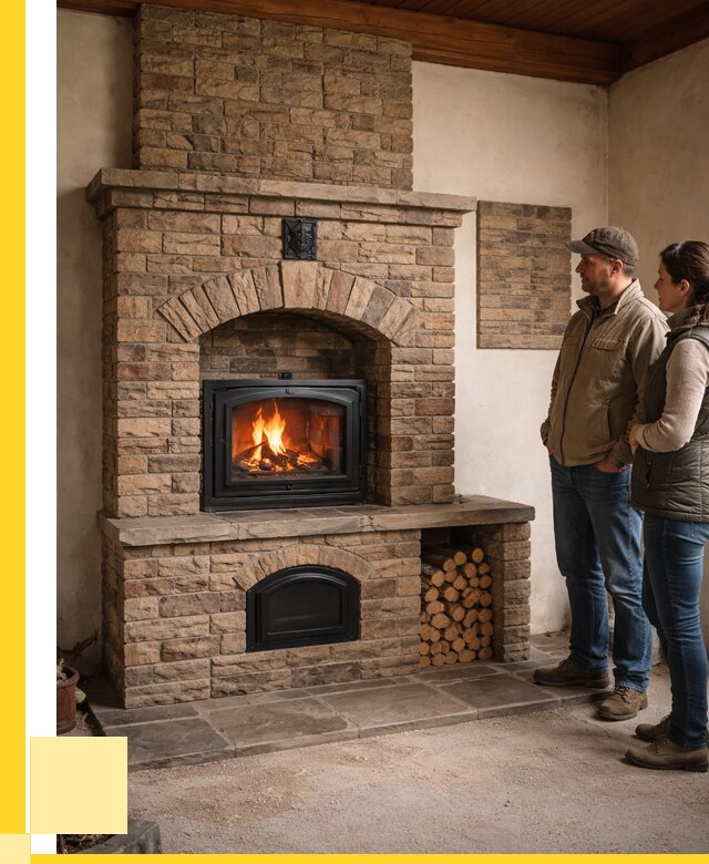 Кирпичная печь под ключ в Мирном от 151635 р. | ЭриданМир