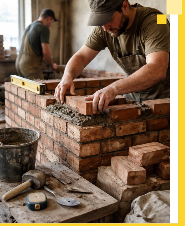 Профессиональная кладка печей под ключ в Мирном быстро и надёжно