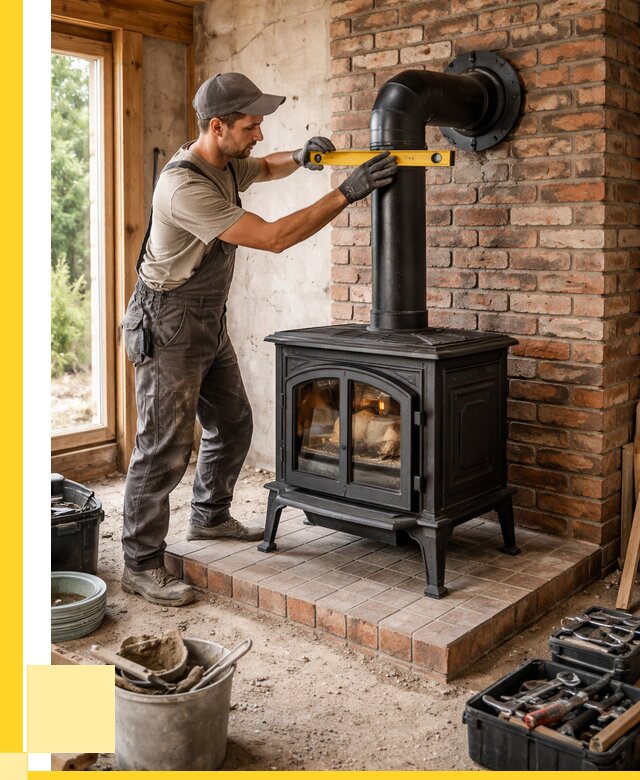 Монтаж печей установка банной печи в Мирном от 15164 р. | ЭриданМир