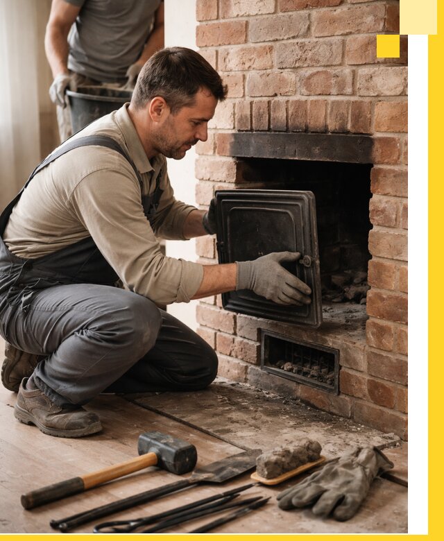 Ремонт печей в Мирном с гарантией качества и безопасности