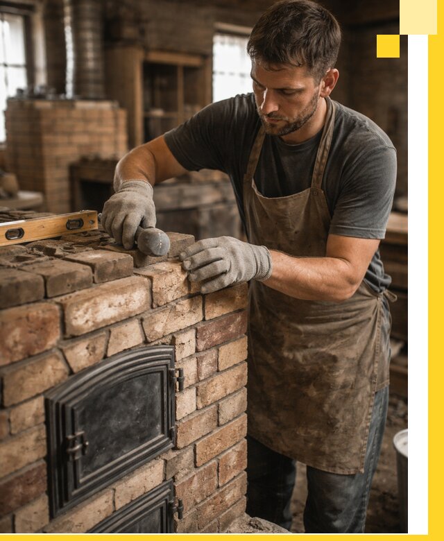 Изготовление печей на заказ в Мирном с проектом и монтажом