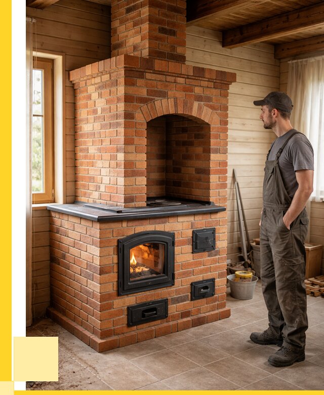 Кирпичные печи в Мирном: купить от 151635 р. | ЭриданМир