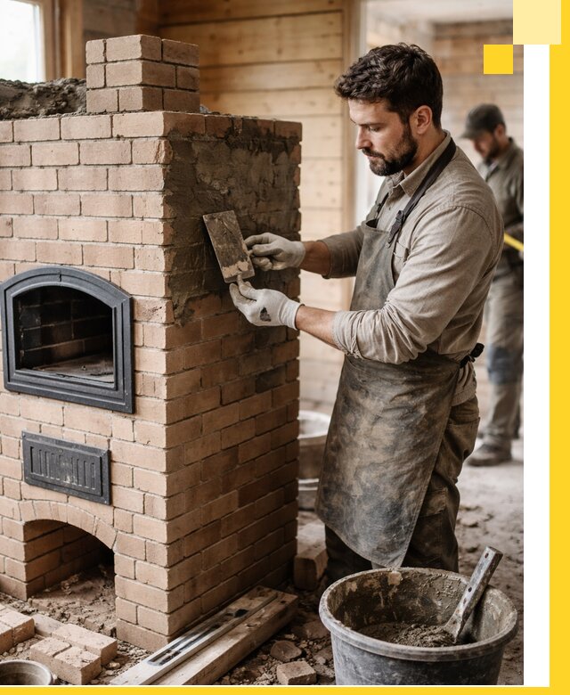 Изготовление и установка печей-шведок под ключ в Мирном