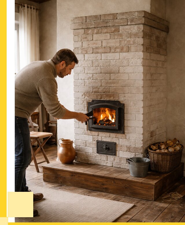 Печь голландка из кирпича в Мирном от 85927 р. | ЭриданМир