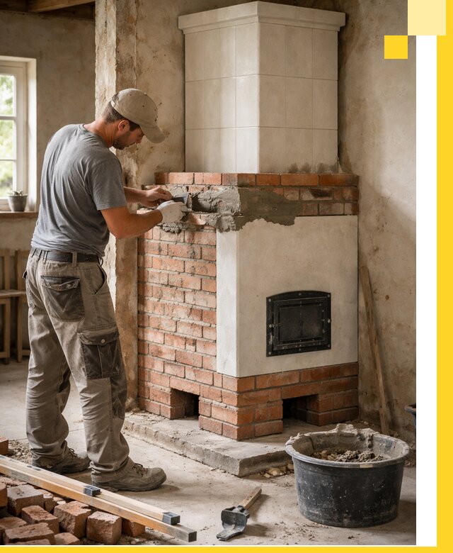 Изготовление и установка печей-голландок под ключ в Мирном