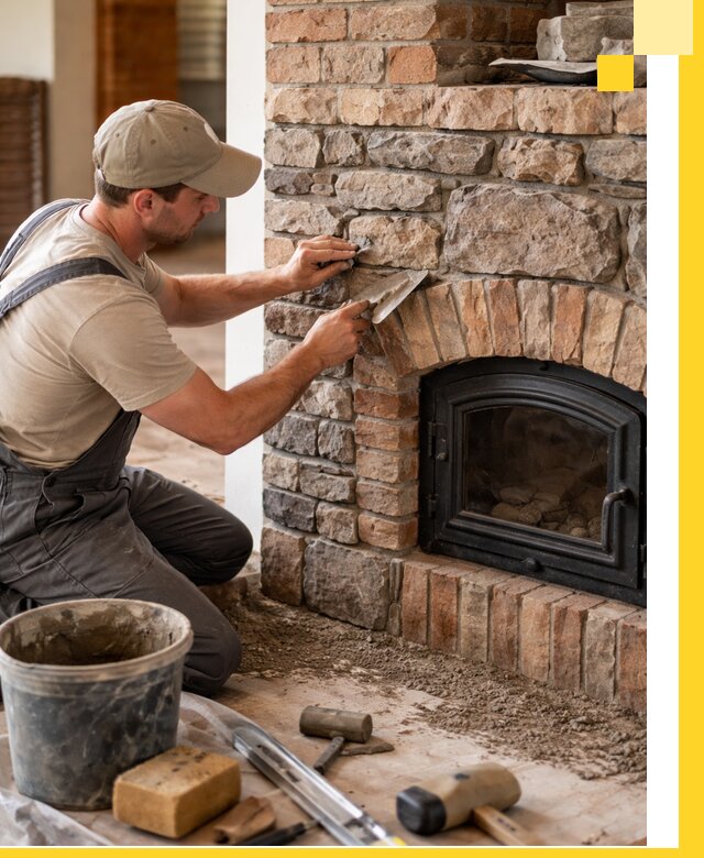 Печи для дома под ключ в Мирном, установка и доставка