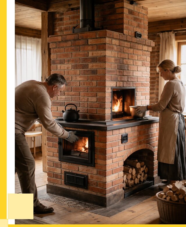 Печи для загородного дома под ключ в Мирном от 80872 р. | ЭриданМир