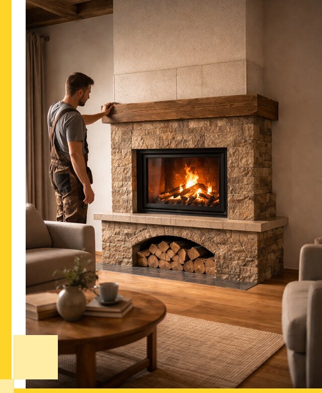 Печи камины для дома под ключ в Мирном от 55600 р. | ЭриданМир