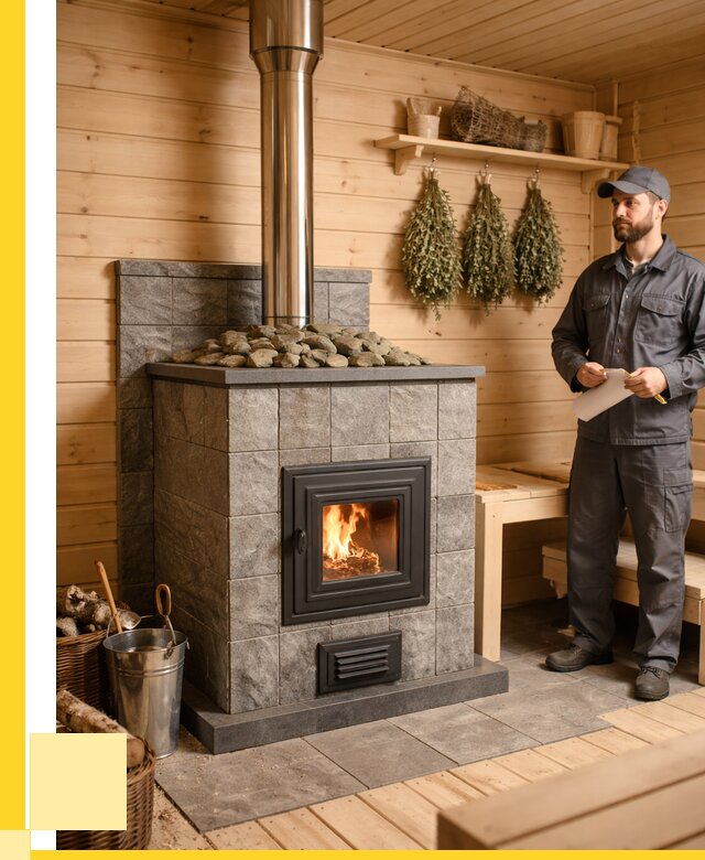 Печи для бани под ключ в Мирном от 121308 р. | ЭриданМир