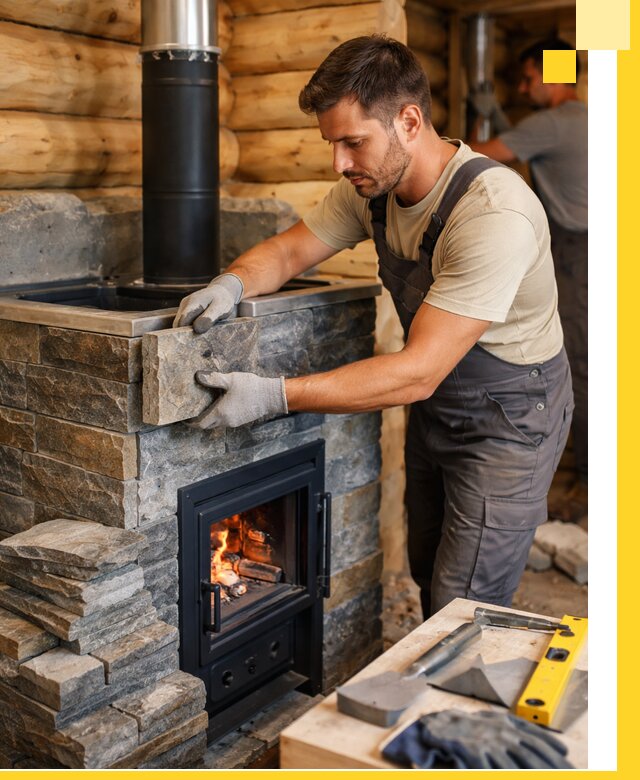 Печи для бани под ключ в Мирном: изготовление и монтаж