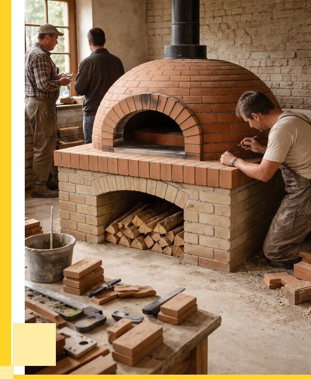 Помпейская печь дровяная для пиццы в Мирном | ЭриданМир от 202180 р.