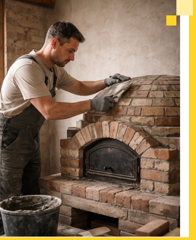 Изготовление и монтаж помпейских печей на заказ в Мирном