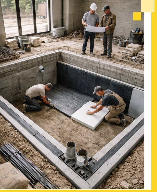 Проекты частных и общественных бассейнов под ключ в Мирном