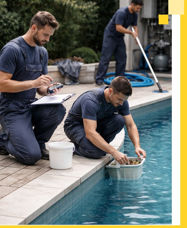 Профессиональное обслуживание бассейнов в Мирном под ключ