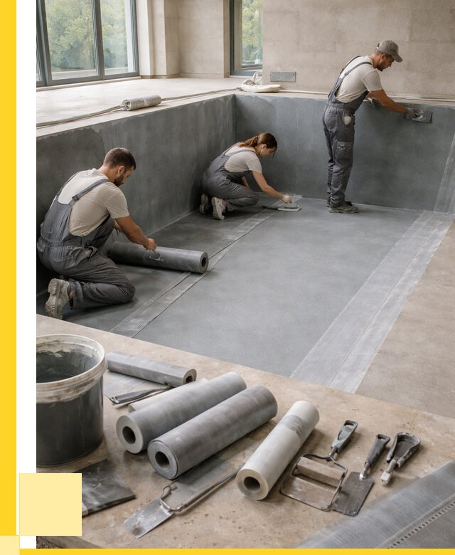 Гидроизоляция бассейнов в Мирном от 2022 р., ЭриданМир