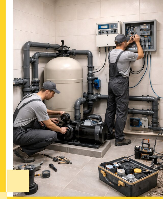 Монтаж оборудования для бассейнов в Мирном от 40436 р. | ЭриданМир