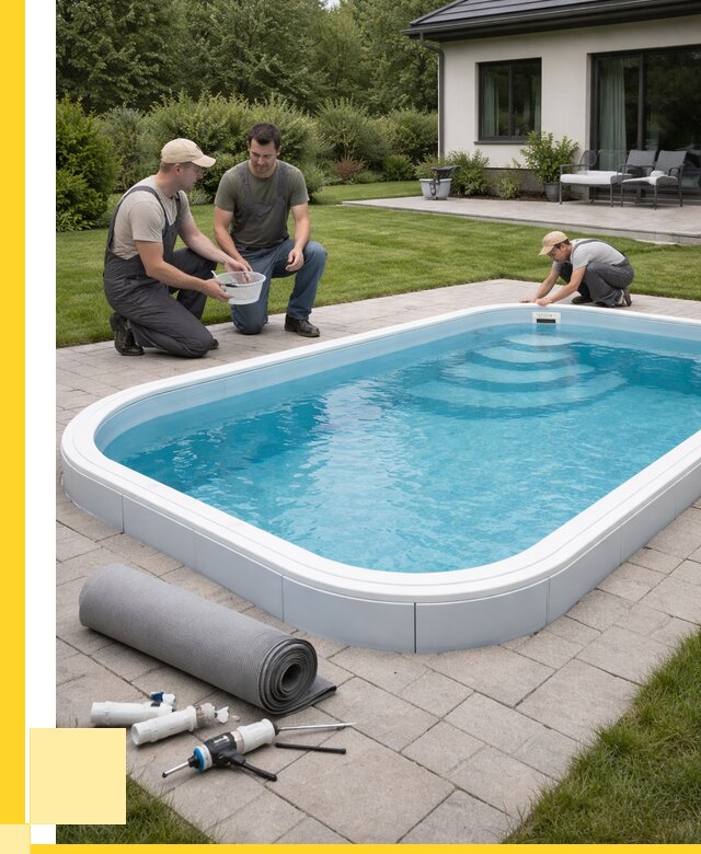 Пластиковый бассейн купить в Мирном от 252725 р., ЭриданМир