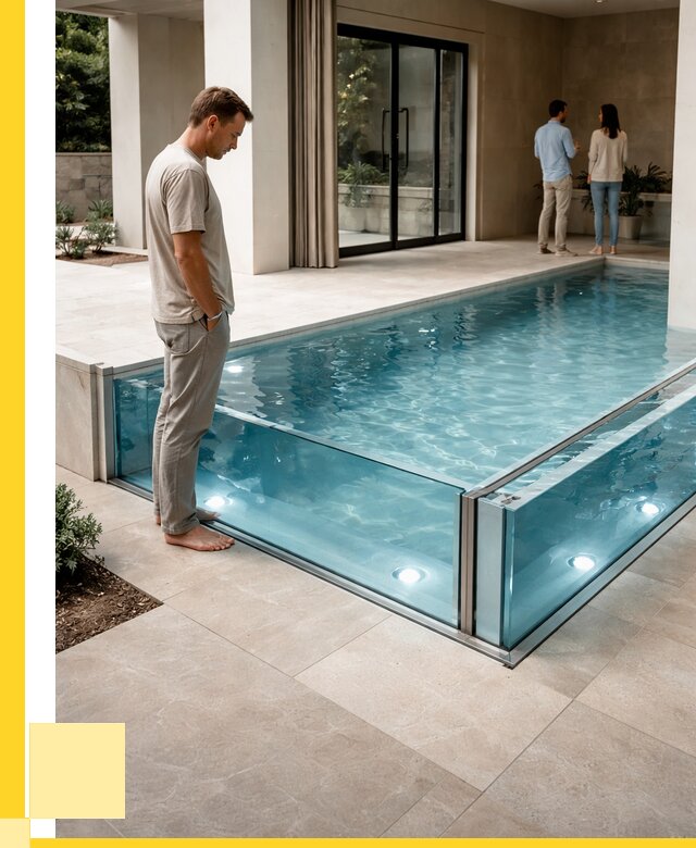 Стеклянные бассейны в Мирном от 1213080 р. | ЭриданМир — мозаика