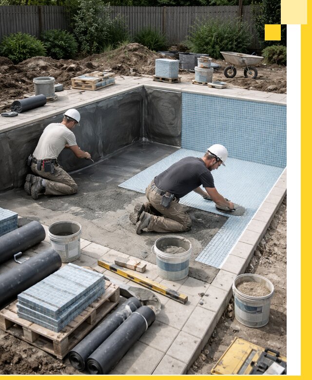 Проектирование и строительство стационарных бассейнов в Мирном