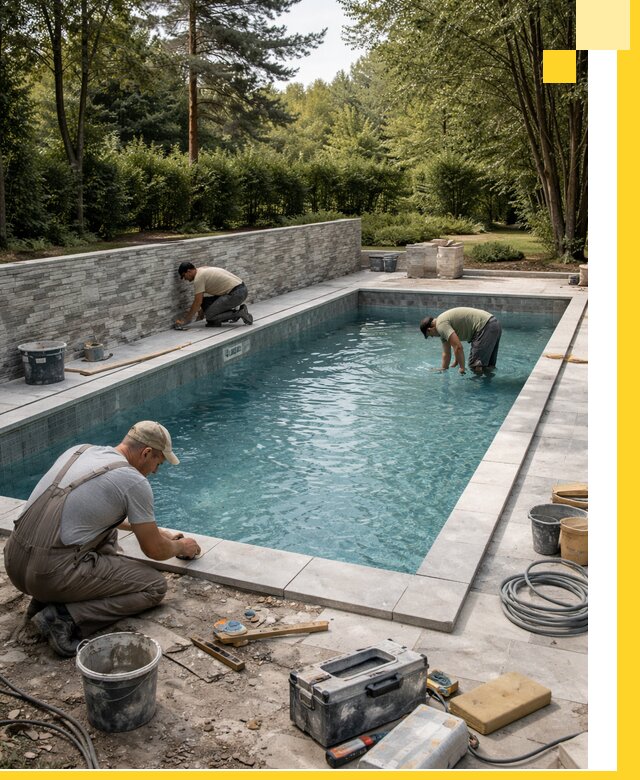 Проектирование и строительство частных бассейнов в Мирном