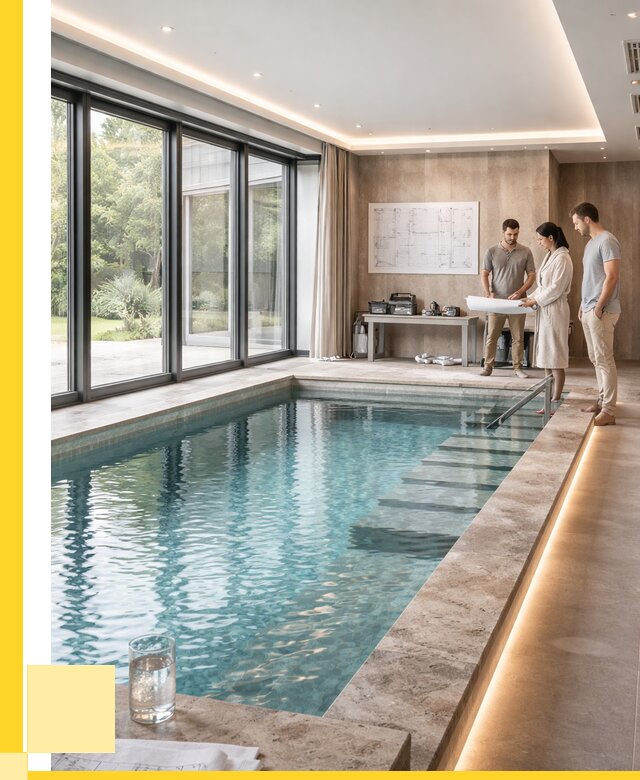 Закрытые бассейны под ключ в Мирном от 2527250 р. | ЭриданМир