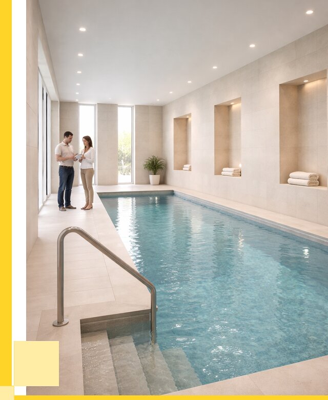 Бассейны в помещении под ключ в Мирном от 1516350 р. | ЭриданМир