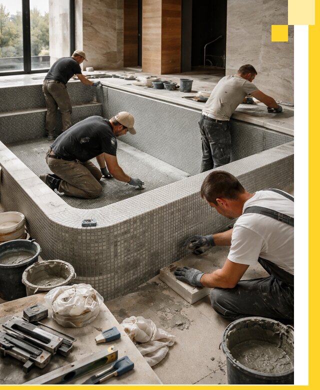 Строительство и установка СПА бассейнов под ключ в Мирном