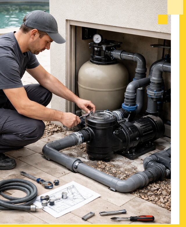 Поставка, монтаж и сервис насосов для бассейнов в Мирном