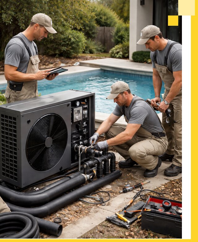 Проектирование и установка тепловых насосов для бассейнов в Мирном