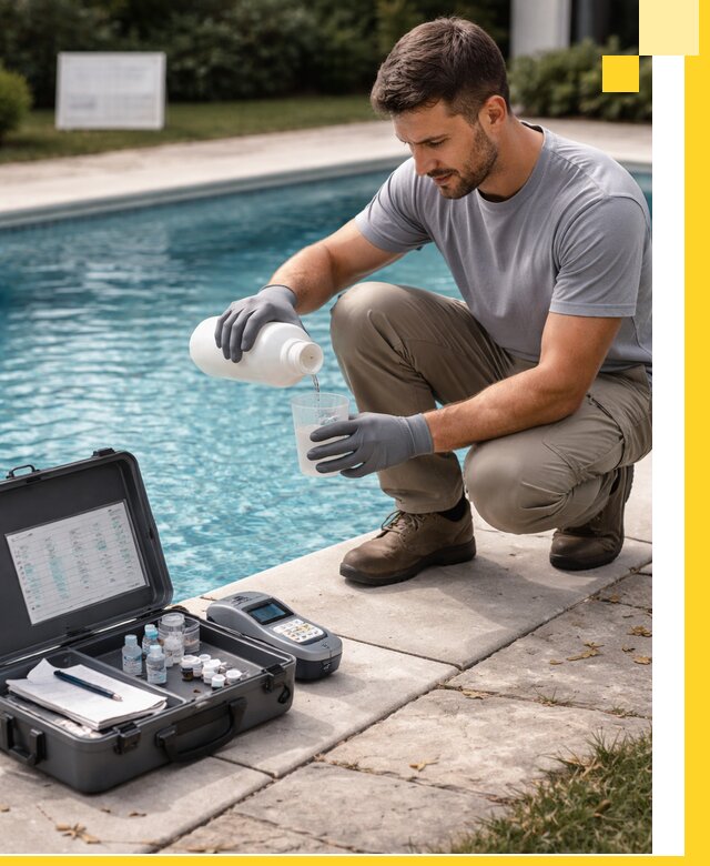 Профессиональная дезинфекция воды в бассейне в Мирном