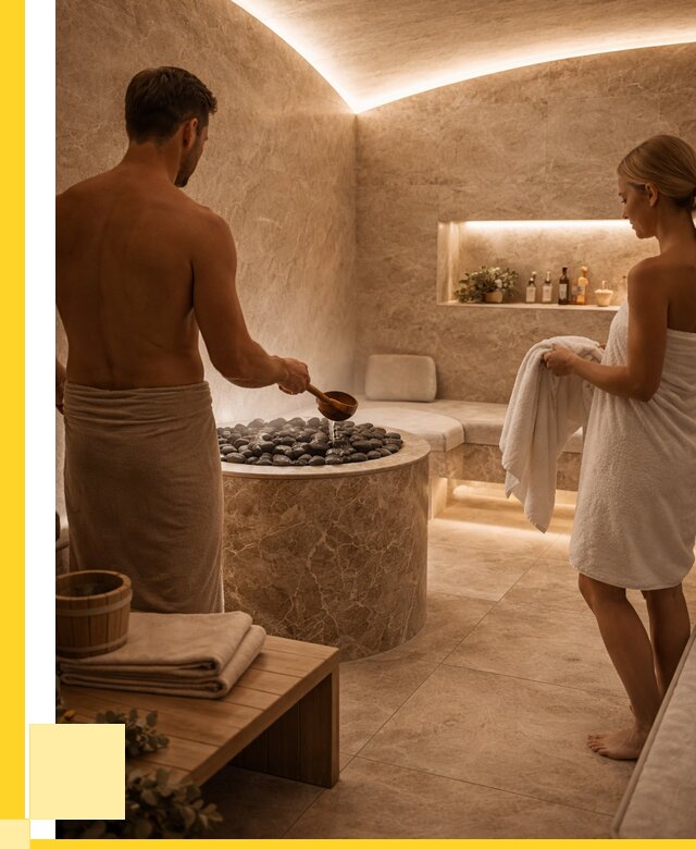 Сауны с хамамом в Мирном от 353815 р. – проекты и монтаж | ЭриданМир