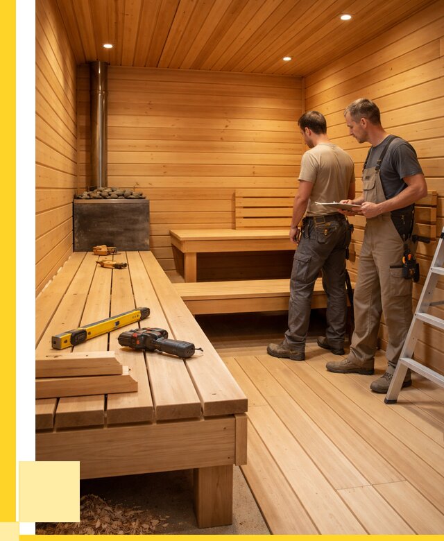 Отделка бань и саун в Мирном по цене от 4549 р. | ЭриданМир