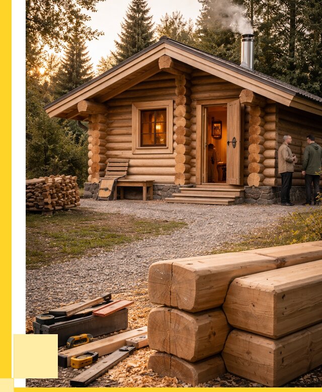 Строительство бань и комплексов в Мирном от 454905 р.| ЭриданМир