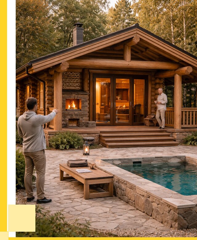 Проекты бань и хамам в Мирном от 25273 р. | ЭриданМир