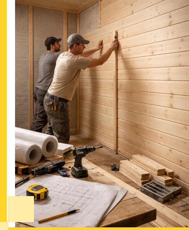 Обшивка бани вагонкой в Мирном от 1213 р., ЭриданМир