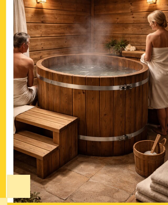 Бани с купелью под ключ в Мирном от 454905 р. | ЭриданМир