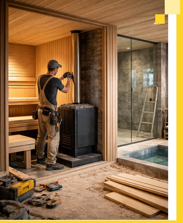 Полное строительство банных комплексов под ключ в Мирном