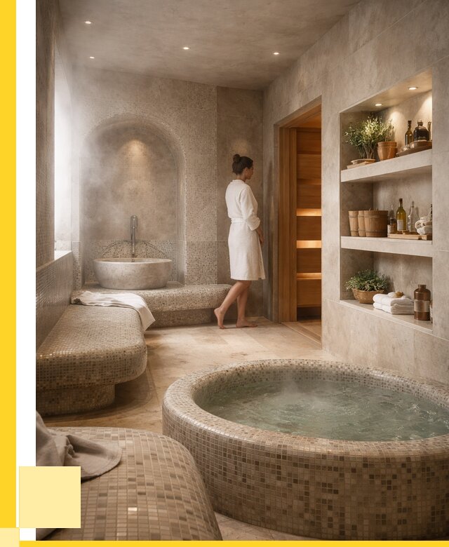 Строительство бани с хамамом в Мирном от 758175 р. | ЭриданМир