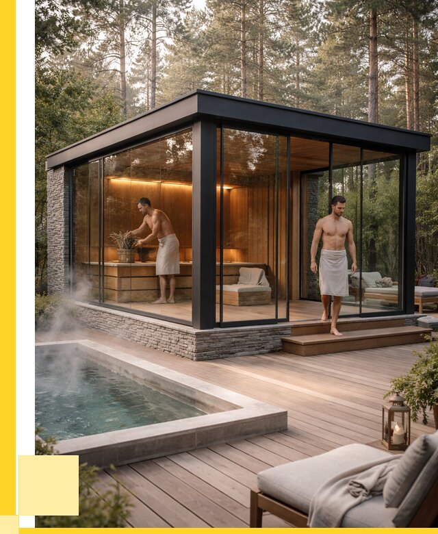 Стеклянные бани и двери в Мирном от 454905 р. | ЭриданМир