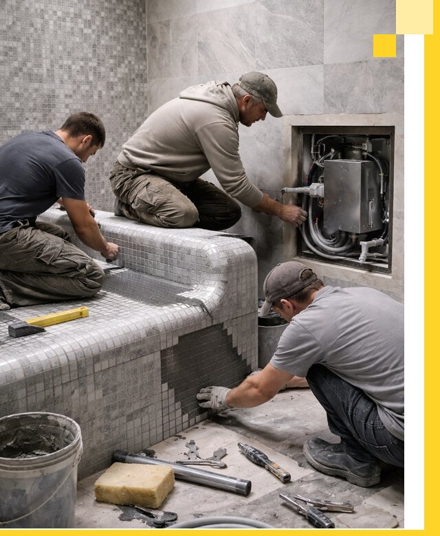 Проекты хамамов под ключ в Мирном и дизайн и строительство