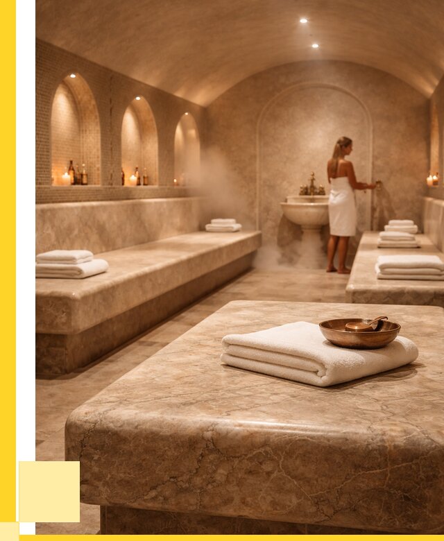 Лежаки для хамама в Мирном под ключ от 35382 р. | ЭриданМир